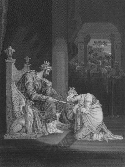 Esther devant Assuérus - Richard after Westall